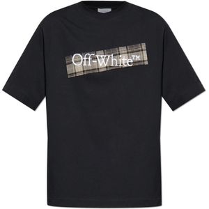 Off White, Heren, Tops, Zwart, Maat: M Katoen,