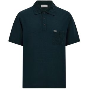 Ferragamo, Heren, Tops, Groen, Maat: XL Katoen,