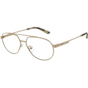 Emporio Armani - EA1165 - Optische Monturen - Goud - Metaal - Piloot