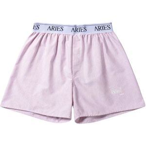 Aries, Heren, Korte broeken, Rood, Maat: L Katoen,