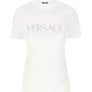 Versace, Dames, Tops, Wit, Maat: M