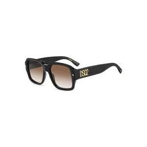 Dsquared2 Zonnebrillen , Black , Heren , Maat: 54 MM