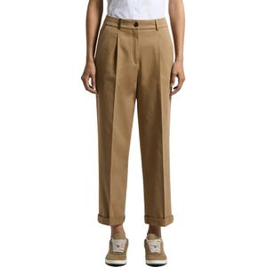 Peserico, Dames, Broeken, Bruin, Maat: 2XS