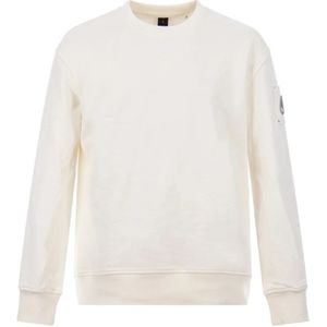 Moose Knuckles, Heren, Sweatshirts & Hoodies, Beige, Maat: L Katoen,