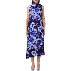 Erdem, Dames, Jurken, Veelkleurig, Maat: S Zijde,