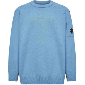 C.p. Company, Heren, Truien, Blauw, Maat: 2XL Wol,