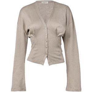 Guaja., Dames, Truien, Beige, Maat: L