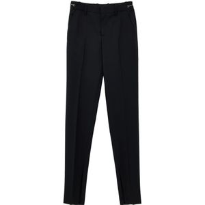 Gucci, Dames, Broeken, Zwart, Maat: S Zijde,