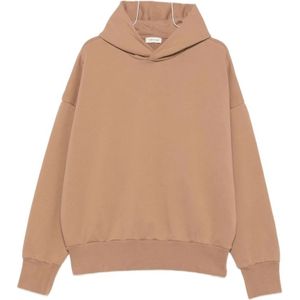 Fear Of God, Heren, Sweatshirts & Hoodies, Bruin, Maat: L Katoen,