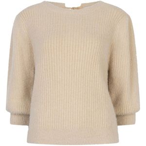 Ruby Tuesday - T507-1391 - Top - Zand - Lange Mouw