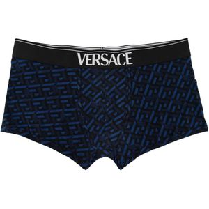 Versace, Heren, Ondergoed, Blauw, Maat: 3XL Katoen,