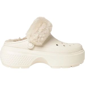 Crocs, Dames, Schoenen, Beige, Maat: 38 EU Synthetisch,