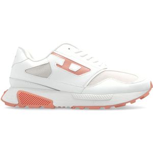 Diesel - S-Tame-D - Schoenen - Wit - Leer - Vetersluiting