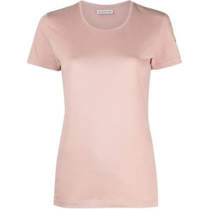 Moncler, Dames, Tops, Roze, Maat: S