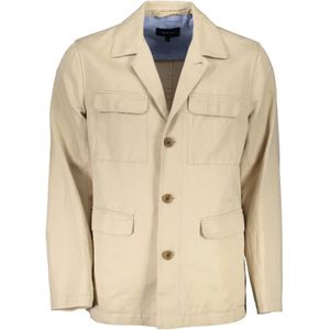 Casual - Cotton Jacket - Beige - Tussenjassen