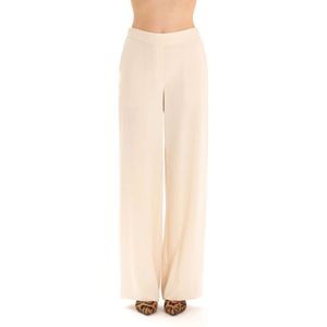 P.a.r.o.s.h., Dames, Broeken, Beige, Maat: S