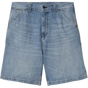 Carhartt Wip, Heren, Korte broeken, Blauw, Maat: XL Denim,