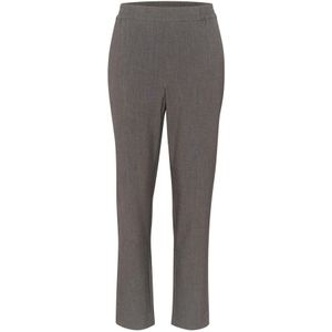 Part Two, Dames, Broeken, Grijs, Maat: 2XS Flanel,