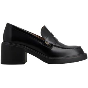 Tod's, Dames, Schoenen, Zwart, Maat: 37 EU Leer,