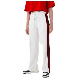 Tommy Hilfiger, Dames, Broeken, Wit, Maat: XS Viscose,
