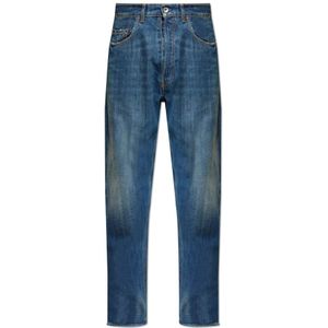 Maison Margiela, Heren, Jeans, Blauw, Maat: W30 Katoen,