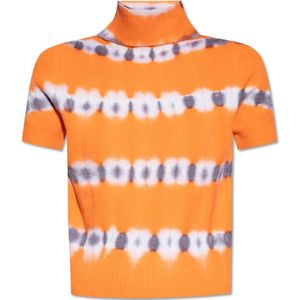 Diesel, Dames, Truien, Oranje, Maat: XS Wol,