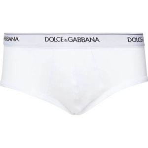Dolce & Gabbana, Heren, Ondergoed, Wit, Maat: S Katoen,