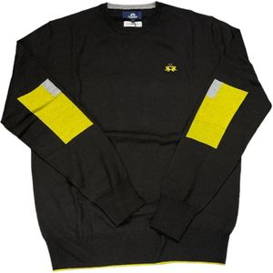La Martina, Heren, Sweatshirts & Hoodies, Zwart, Maat: M