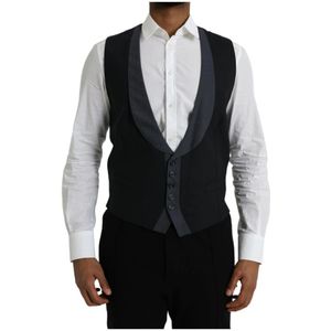 Bencivenga - Grijze Geruite Skinny Broek - Heren - Wol