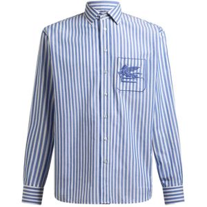 Etro, Heren, Overhemden, Veelkleurig, Maat: XS Katoen,