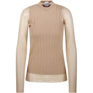 Sportmax, Dames, Truien, Bruin, Maat: S