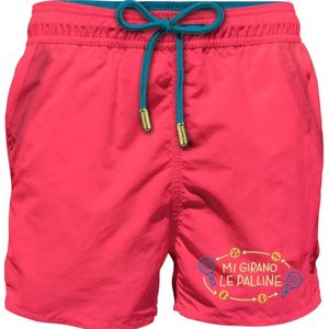 MC2 Saint Barth, Heren, Badkleding, Roze, Maat: S