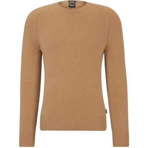 Hugo, Heren, Truien, Beige, Maat: M Kasjmier,