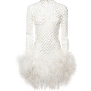 Dolce & Gabbana, Dames, Jurken, Wit, Maat: XS Zijde,