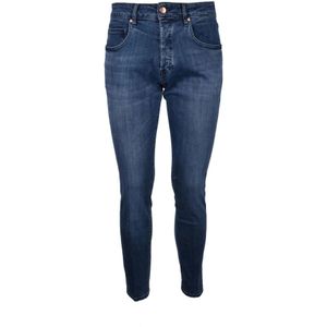 Don The Fuller, Heren, Jeans, Blauw, Maat: W32 Katoen,