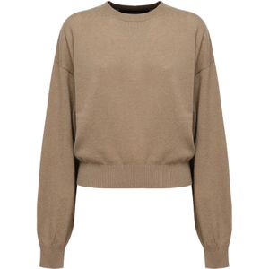 Rotate Birger Christensen, Dames, Truien, Beige, Maat: M Wol,