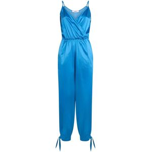 Jijil, Dames, Jumpsuits & Playsuits, Blauw, Maat: XS Satijn,