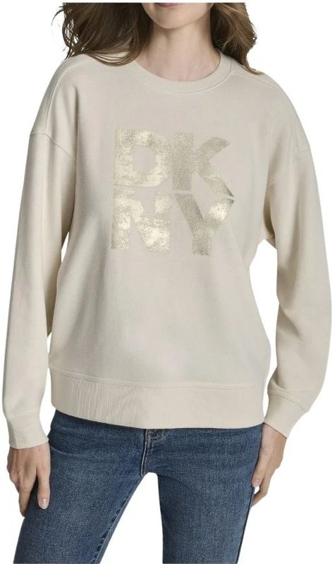 DKNY - Distressed Trui - Katoen