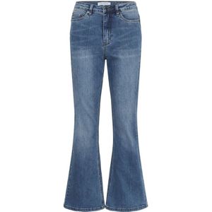 Kaffe - Flared Jeans - Medium Blue Denim