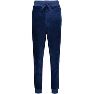 Moschino, Dames, Broeken, Blauw, Maat: XL Katoen,