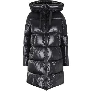 Save The Duck, Dames, Mantels, Zwart, Maat: XL