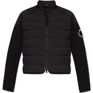 Moncler, Dames, Truien, Zwart, Maat: L Katoen,