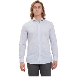 Traiano Milano, Heren, Overhemden, Veelkleurig, Maat: XL Polyamide,