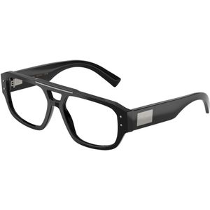Dolce & Gabbana - DG3406 - Optische Monturen - Zwart - Acetaat - Piloot