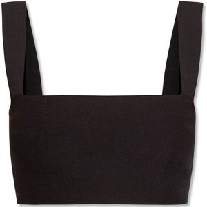 Victoria Beckham, Dames, Tops, Zwart, Maat: S