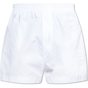 Lacoste, Heren, Korte broeken, Wit, Maat: L Katoen,