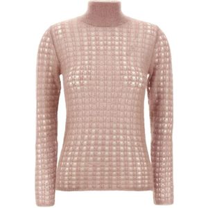 Fabiana Filippi, Dames, Truien, Beige, Maat: XS Jersey,
