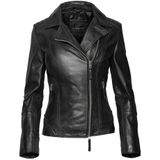 Bugatti, Dames, Jassen, Zwart, Maat: S Leer,