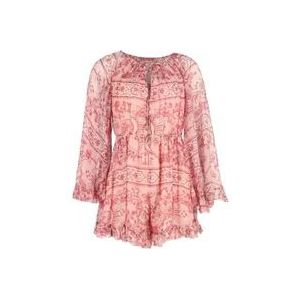 Zimmermann Silk dresses , Pink , Dames , Maat: M