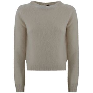 Max Mara Studio, Dames, Truien, Beige, Maat: S